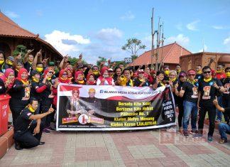 Relawan Digital Klaten MULYO Kampanyekan Program Paslon MULYO Melalui Media Sosial
