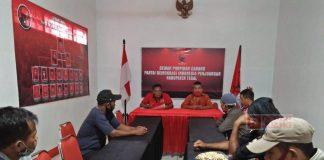 SATGAS PDI Perjuangan Kabupaten Tegal Lakukan Rapat Koordinasi Kesiagaan Personil