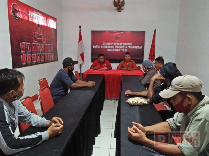 SATGAS PDI Perjuangan Kabupaten Tegal Lakukan Rapat Koordinasi Kesiagaan Personil