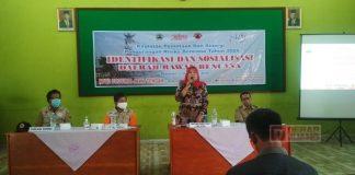 Hj. Sri Ruwiyati Bersama BPBD Jawa Tengah Berikan Sosialisasi Jogo Tonggo di Kabupaten Kebumen