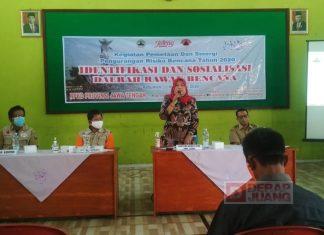 Hj. Sri Ruwiyati Bersama BPBD Jawa Tengah Berikan Sosialisasi Jogo Tonggo di Kabupaten Kebumen