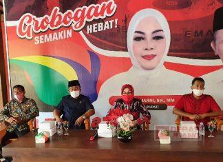 Sri Sumarni Serap Aspirasi Gabungan Kelompok Tani (GAPOKTAN) Grobogan