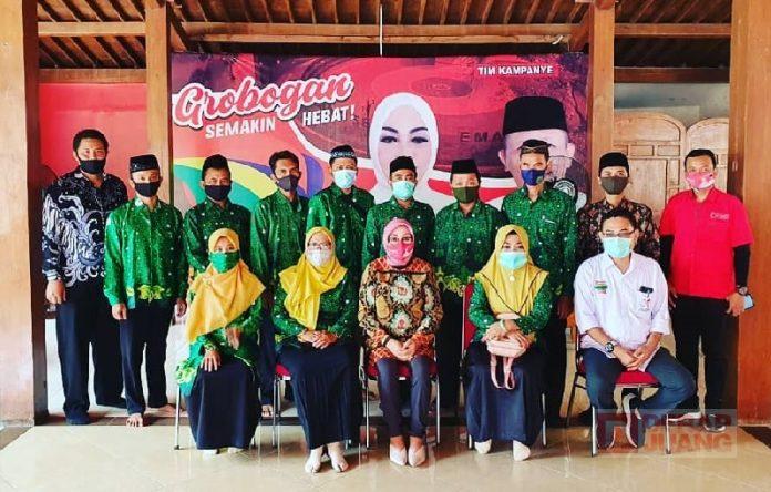 Tatap Kemajuan Pendidikan, Sri Sumarni Silaturahmi dengan PERGUNU Grobogan