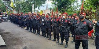 Amankan Pilkada Serentak, DPC PDI Perjuangan Banyumas Terjunkan 120 Satgas PDI Perjuangan
