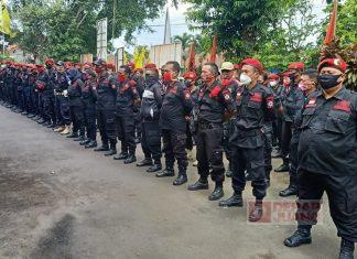 Amankan Pilkada Serentak, DPC PDI Perjuangan Banyumas Terjunkan 120 Satgas PDI Perjuangan