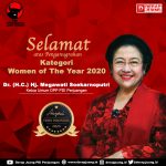 Anugerah women of the year 2020 Megawati soekarnoputri