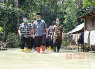 Bencana Banjir, Arif Sugiyanto Tunjukkan Kepeduliannya