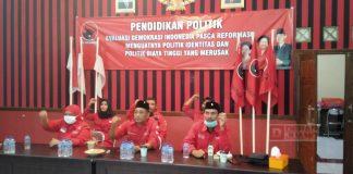 DPC PDI Perjuangan Blora Kembali Ikuti Webinar DPP Partai