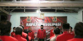 DPC PDI Perjuangan Kabupaten Karanganyar Gelar Rapat Konsolidasi