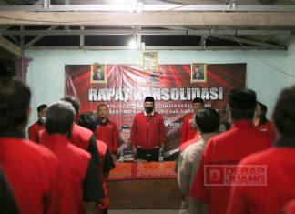 DPC PDI Perjuangan Kabupaten Karanganyar Gelar Rapat Konsolidasi