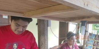 Dalam Situasi Pandemi Covid-19, Kader Komunitas Juang Klaten Membuka Usaha Angkringan