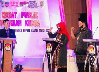 Debat Publik Putaran Kedua Pilkada Klaten 2020
