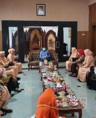 Dharma Wanita Kabupaten Grobogan Temui Sri Sumarni