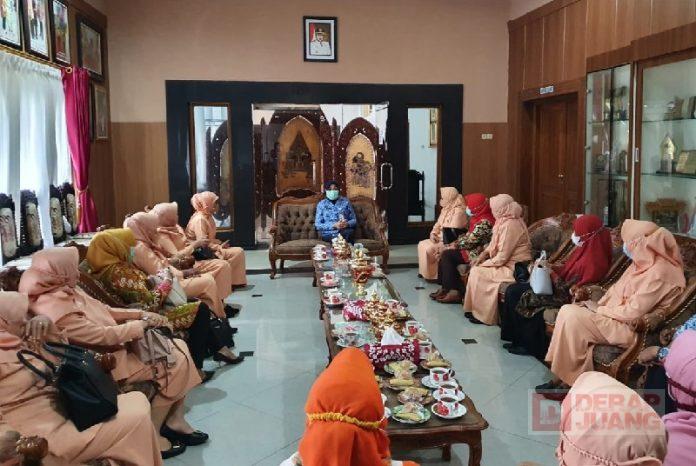 Dharma Wanita Kabupaten Grobogan Temui Sri Sumarni