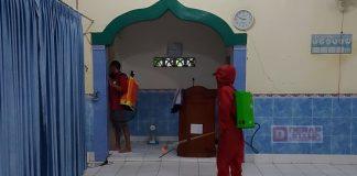 Fraksi PDI Perjuangan Kabupaten Banyumas Kembali Lakukan Penyemprotan Disinfektan