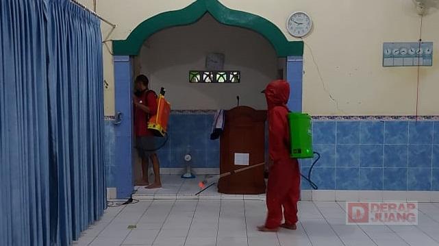 Fraksi PDI Perjuangan Kabupaten Banyumas Kembali Lakukan Penyemprotan Disinfektan