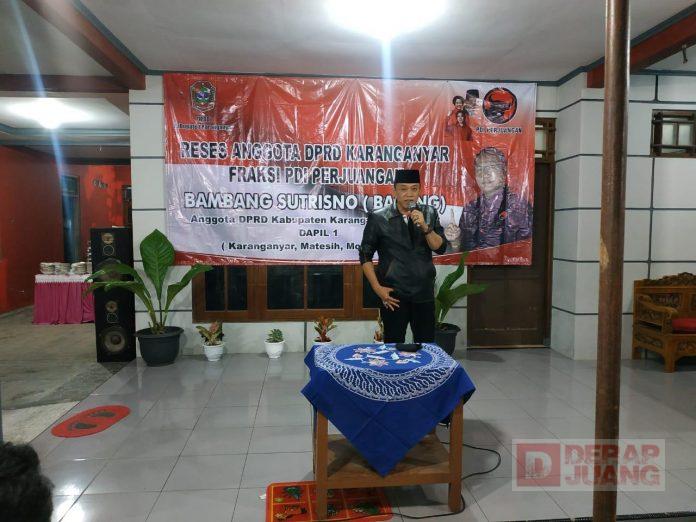 Gelar Serap Aspirasi, Kader Banteng Karanganyar Siap Perjuangkan Rakyat 1