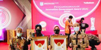 Grobogan Terima Penghargaan Innovative Government Award (IGA) 2020