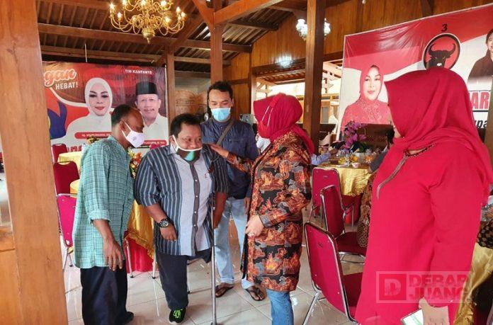 Kelompok Disabilitas Grobogan Beri Selamat Atas Kemenangan Sri-Bambang