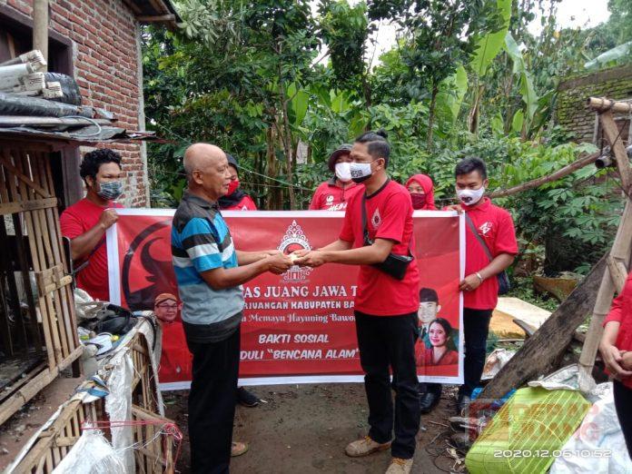 Komunitas Juang Banyumas Distribusikan Bantuan Kepada Masyarakat Terdampak Banjir