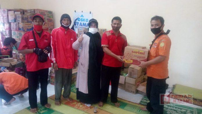 PAC PDI Perjuangan Kecamatan Pagentan Peduli Bencana