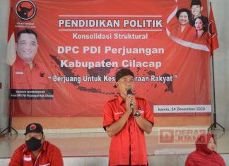 Panaskan Mesin Partai, DPC PDI Perjuangan Cilacap Selenggarakan Konsolidasi