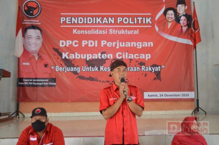 Panaskan Mesin Partai, DPC PDI Perjuangan Cilacap Selenggarakan Konsolidasi
