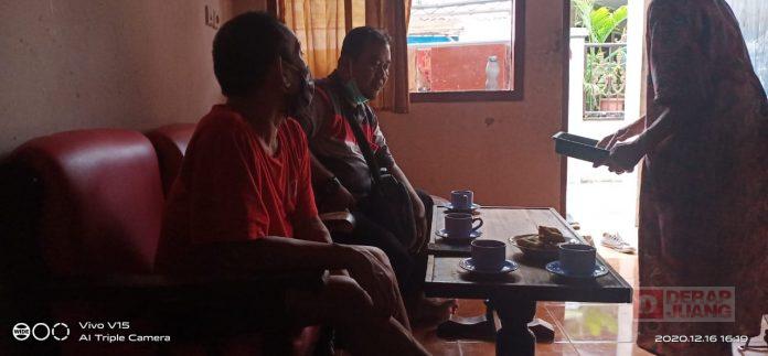 Peduli Satu Rasa, Sekretariat DPC PDI Perjuangan Kota Tegal Sambangi Mas Naryo