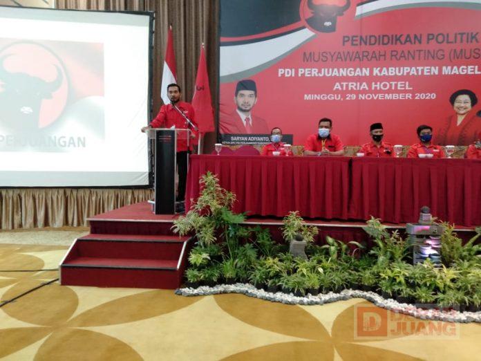 Pengurus DPC PDI Perjuangan Kabupaten Magelang Hadiri MUSTING Serentak