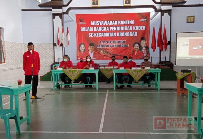 Perkuat Otot Partai, DPC Temanggung Gelar Musyawarah Ranting