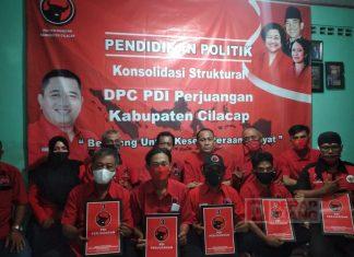 Perkuat Otot Partai, Pengurus Ranting PDI Perjuangan se-Kabupaten Cilacap Selenggarakan Konsolidasi
