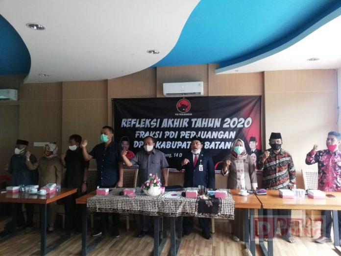 Refleksi Akhir Tahun, Fraksi PDI Perjuangan Batang Kawal Pembangunan Islamic Centre