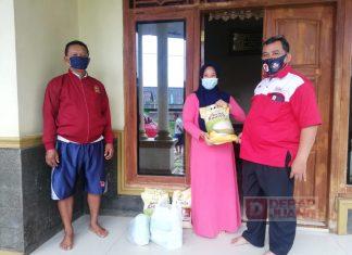 H. Ahmad Ridwan Berikan Santunan Kepada Keluarga Korban Terpapar Covid-19