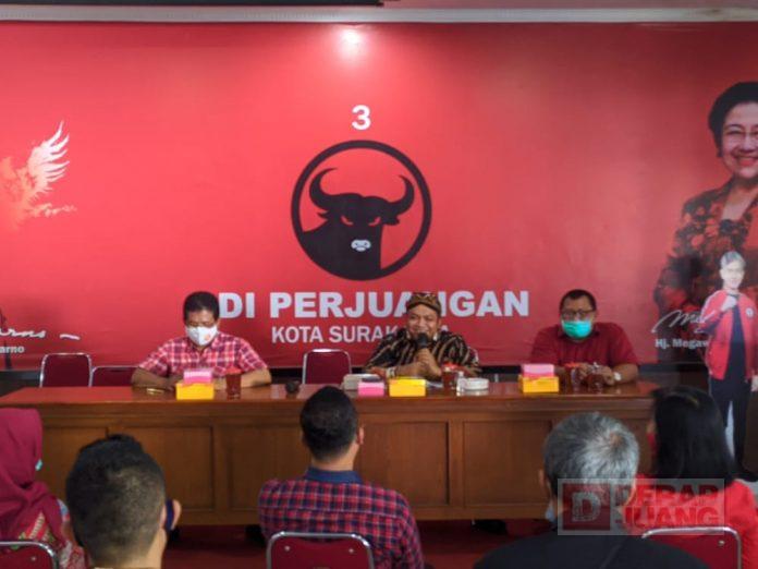 Sambangi DPC PDI Perjuangan Kota Surakarta, Gus Nabil Selenggarakan Tes Swab Antigen