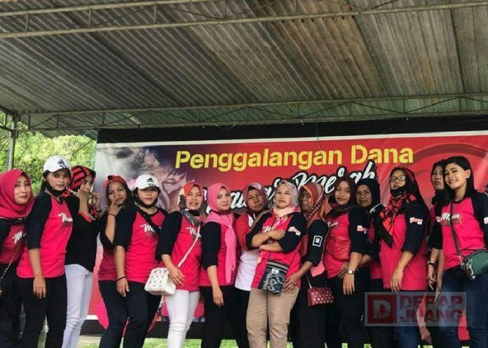 Sayap Partai Mawar Merah, Galang Dana Peduli Korban Bencana Merapi 1