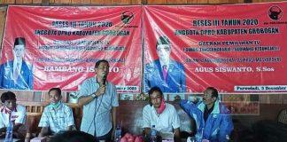 Serap Aspirasi Masyarakat, Agus Siswanto Selenggarakan Reses di Kecamatan Kedungjati