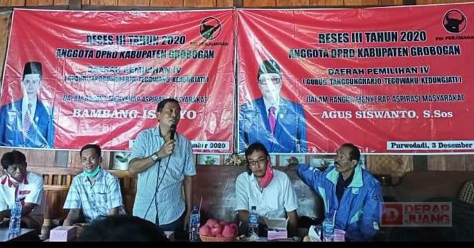 Serap Aspirasi Masyarakat, Agus Siswanto Selenggarakan Reses di Kecamatan Kedungjati