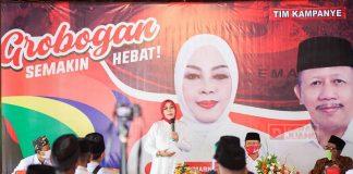 Teringat Wejangan Alm. KH. Maimun Zubair, Sri Sumarni Teteskan Air Mata