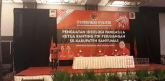 Tingkatkan Loyalitas dan Sinergitas Kader, DPC PDI Perjuangan Banyumas Gelar Pendidikan Politik