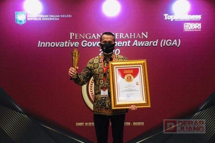 Wonogiri Sabet Penghargaan Sebagai Daerah Terinovatif di Indonesia