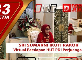 Berita TerkiniSri Sumarni Ikuti Rakor Virtual Persiapan HUT PDI Perjuangan