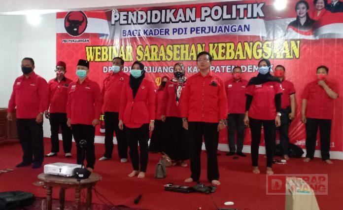 DPC PDI Perjuangan Demak Semarakkan Perayaan HUT PDI Perjuangan