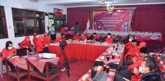 PDI Perjuangan Sukoharjo Ikuti Perayaan HUT Partai Secara Virtual