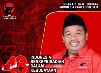 DPC PDI Perjuangan Kabupaten Batang Ikuti Rangkaian Perayaan HUT PDI Perjuangan ke-48