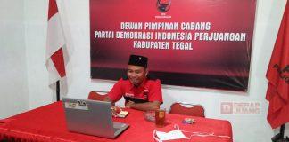 DPC PDI Perjuangan Kabupaten Tegal Ikuti Rakor Persiapan Peringatan HUT PDI Perjuangan ke-48