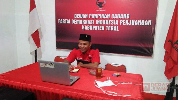 DPC PDI Perjuangan Kabupaten Tegal Ikuti Rakor Persiapan Peringatan HUT PDI Perjuangan ke-48