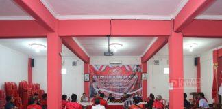 DPC PDI Perjuangan Karanganyar Gelar Rapat Sambut HUT Partai