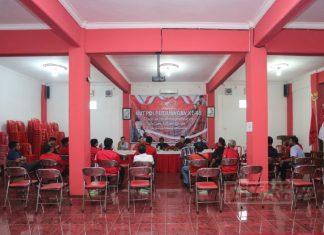 DPC PDI Perjuangan Karanganyar Gelar Rapat Sambut HUT Partai