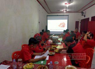 DPC PDI Perjuangan Kota Pekalongan Gelar Rapat Koordinasi HUT PDI Perjuangan ke-48