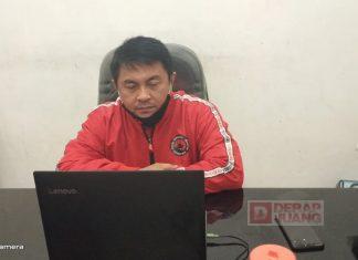 DPC PDI Perjuangan Kota Tegal Ikuti Rapat Koordinasi Secara Virtual